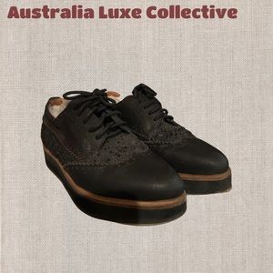 Australia Luxe Collective loafers with shearling, size 6